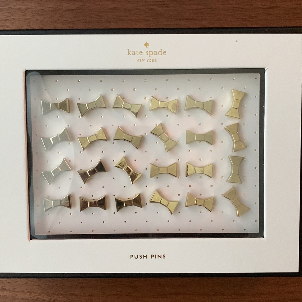 Kate Spade push pins